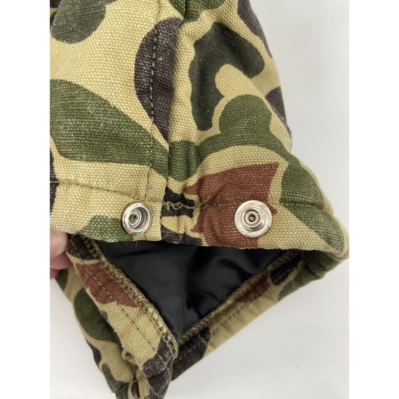 Black Sheep Pants Mens XLarge Brown Duck Camo Insulated Quilted Hunting - Picture 7 of 10